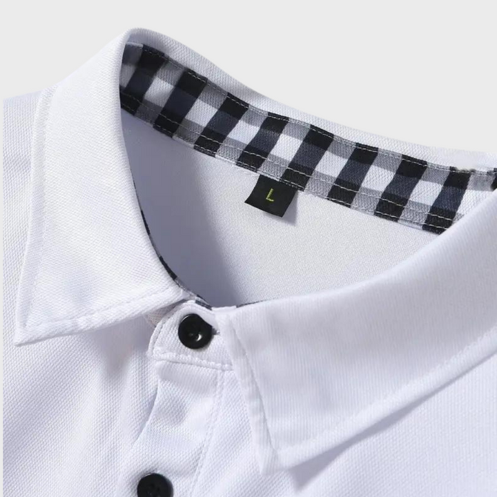 Elegant men's long sleeve T-shirt from Mats brand