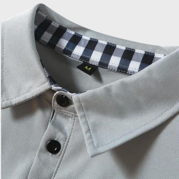 Elegant men's long sleeve T-shirt from Mats brand