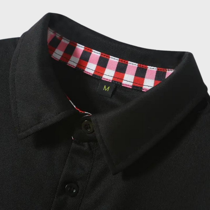 Elegant men's long sleeve T-shirt from Mats brand