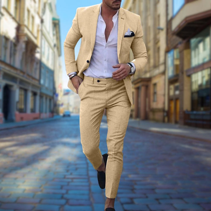 Elegant and fashionable slim-fit suit for men Michael