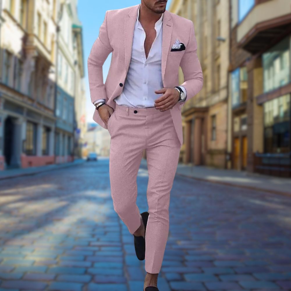 Elegant and fashionable slim-fit suit for men Michael