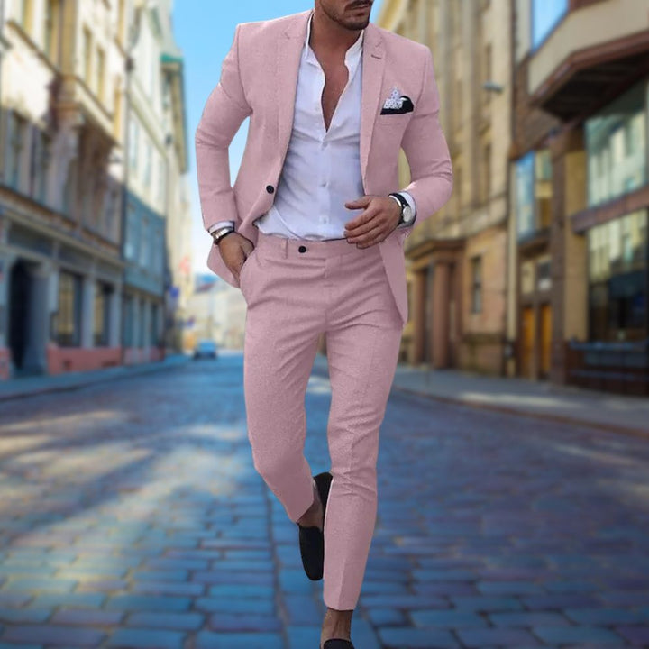 Elegant and fashionable slim-fit suit for men Michael