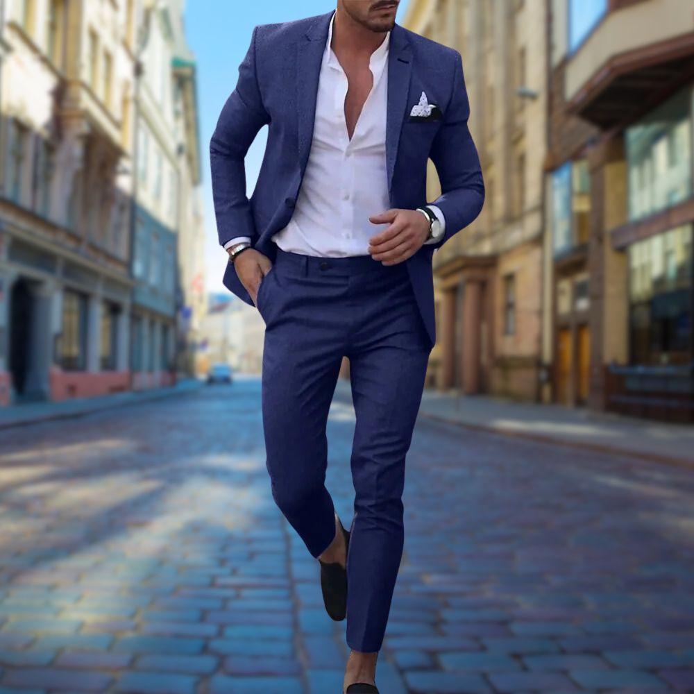 Elegant and fashionable slim-fit suit for men Michael