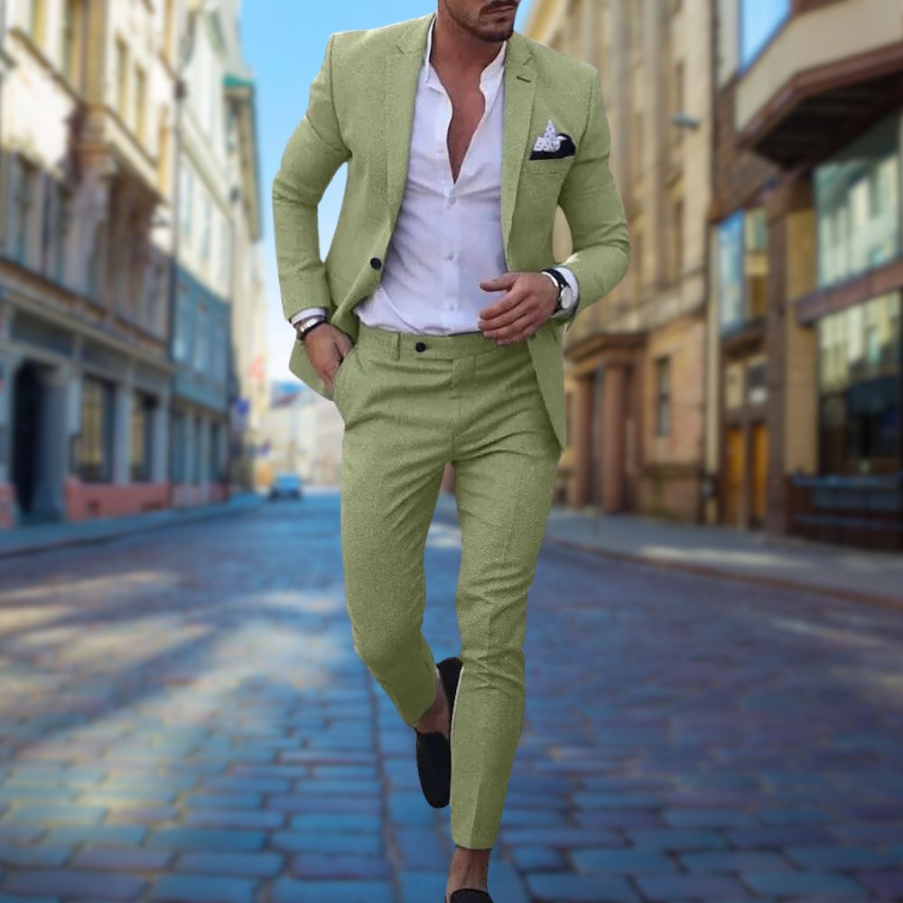 Elegant and fashionable slim-fit suit for men Michael