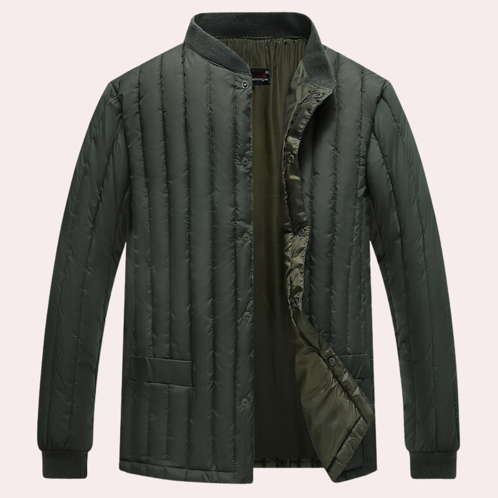 An elegant and stylish winter coat for the modern man - ATLAS