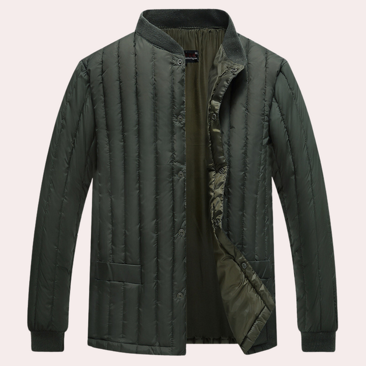 An elegant and stylish winter coat for the modern man - ATLAS