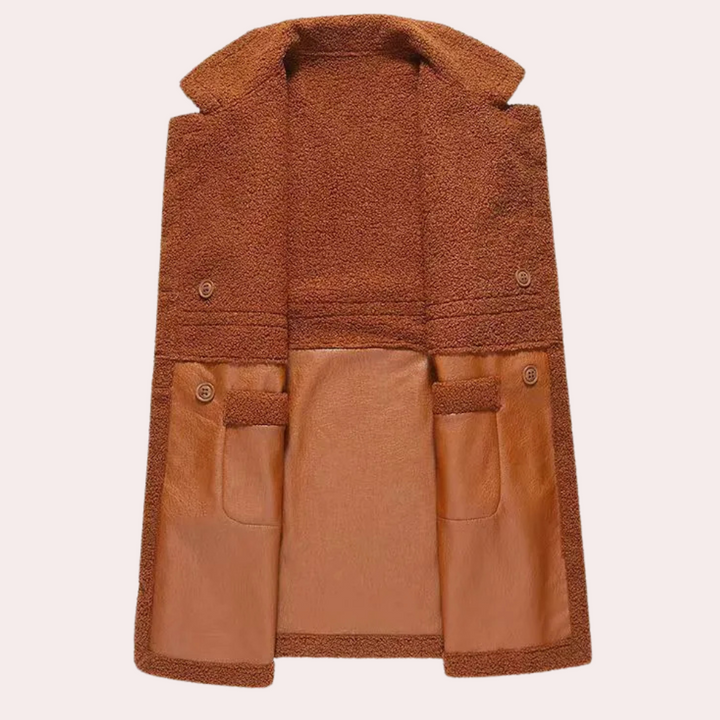 OCTAVINA - Elegant and comfortable coat for a fashionable winter