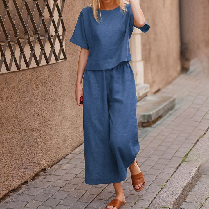 HAILEY - A stylish casual set that combines comfort with elegance