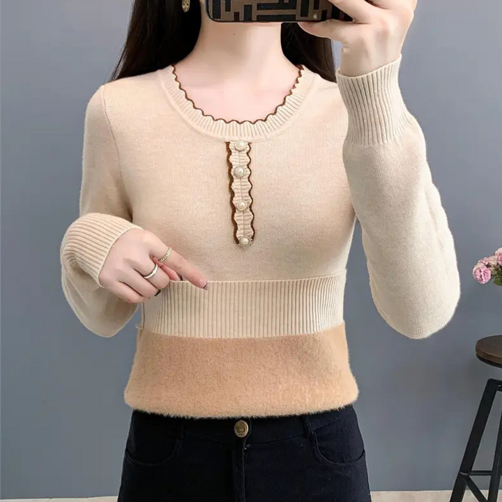 Elegant and classic women's jumper - Arabesque Style