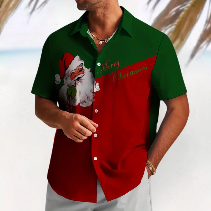 A stylish and exclusive Christmas shirt for the modern man - David