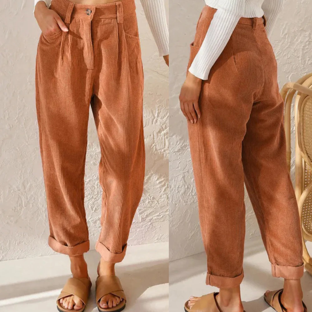 Arianna - Stylish spring trousers for a unique, elegant look