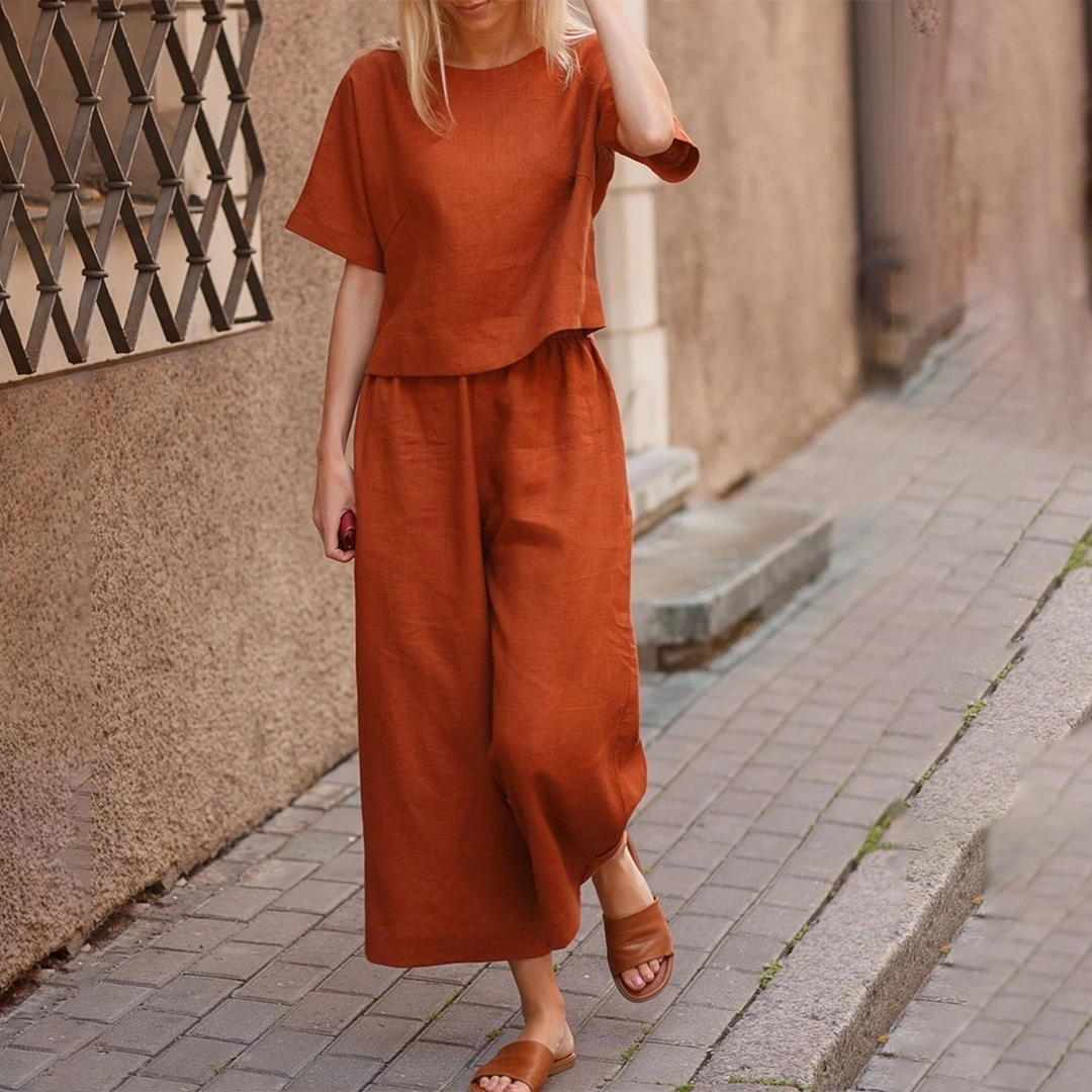 HAILEY - A stylish casual set that combines comfort with elegance