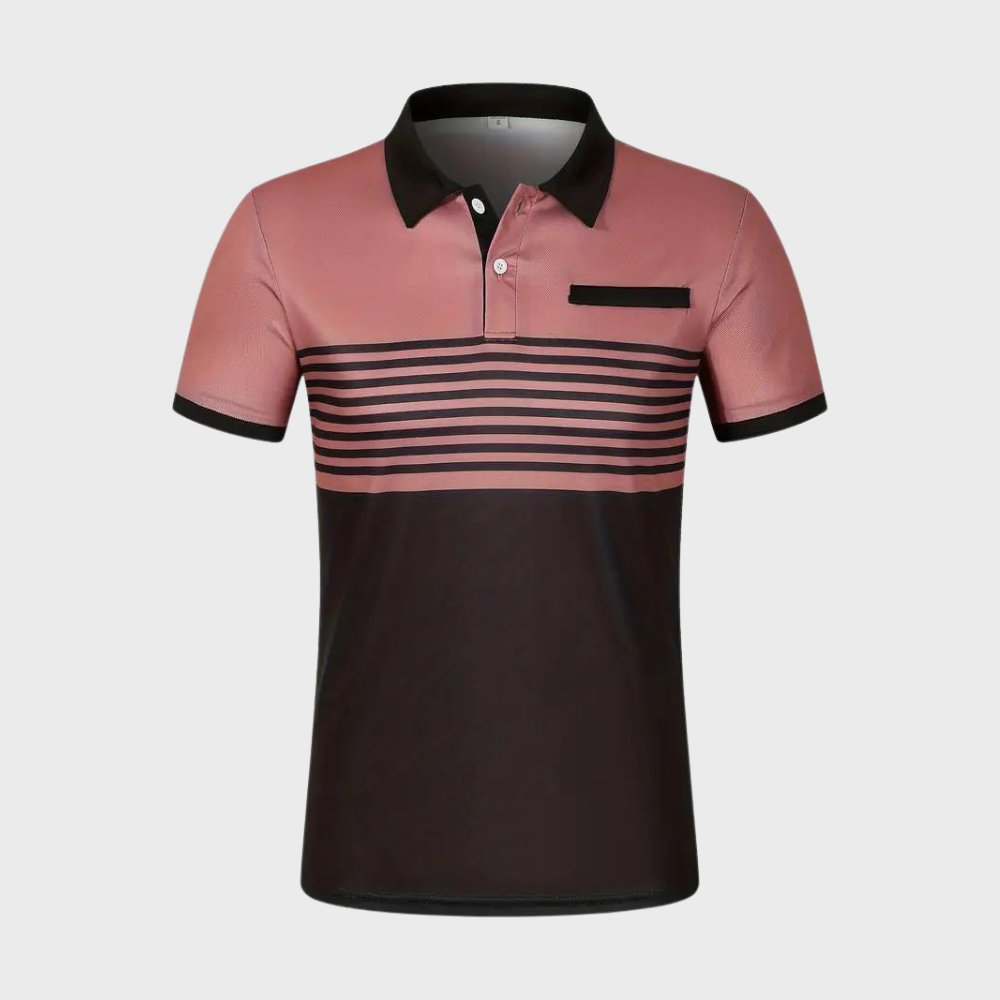 Otha - Stylish striped polo shirt for men: the perfect choice for any occasion, combining elegance with comfort