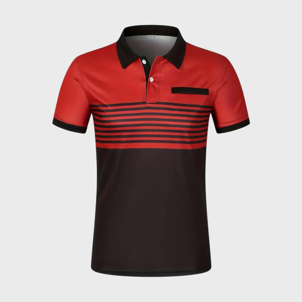 Otha - Stylish striped polo shirt for men: the perfect choice for any occasion, combining elegance with comfort