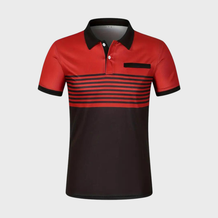Otha - Stylish striped polo shirt for men: the perfect choice for any occasion, combining elegance with comfort