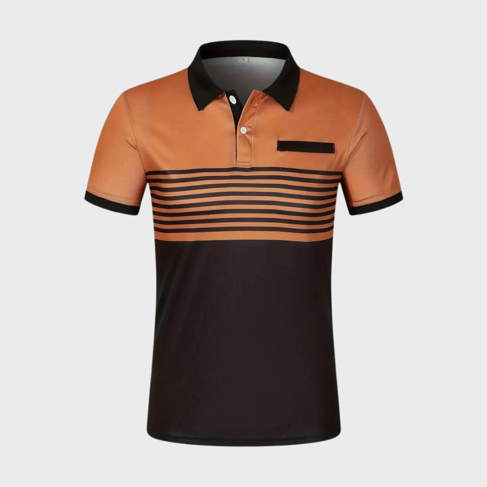 Otha - Stylish striped polo shirt for men: the perfect choice for any occasion, combining elegance with comfort