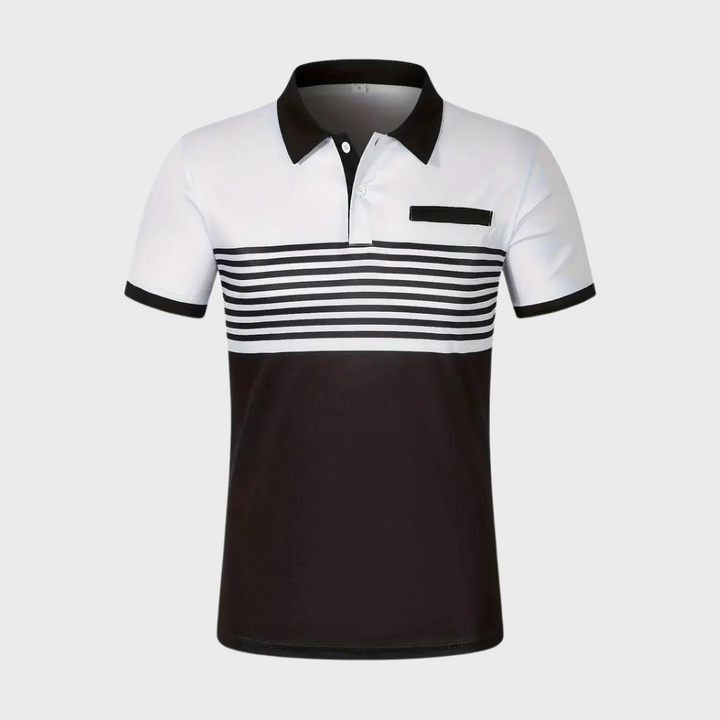 Otha - Stylish striped polo shirt for men: the perfect choice for any occasion, combining elegance with comfort