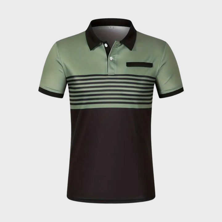 Otha - Stylish striped polo shirt for men: the perfect choice for any occasion, combining elegance with comfort