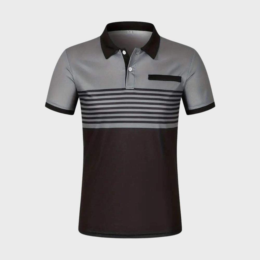 Otha - Stylish striped polo shirt for men: the perfect choice for any occasion, combining elegance with comfort