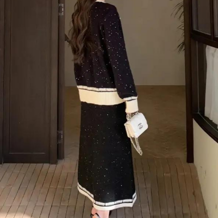 LAIA Stylish knitwear set for the modern elegant woman