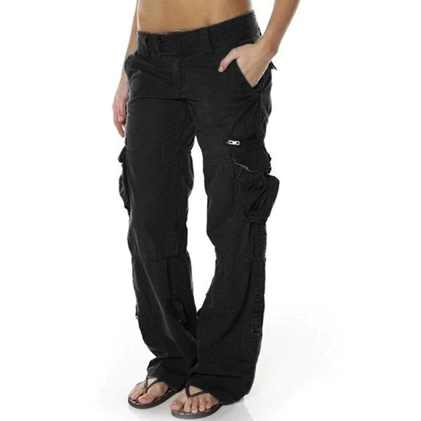 Paloma - Stylish women's cargo trousers with functional pockets