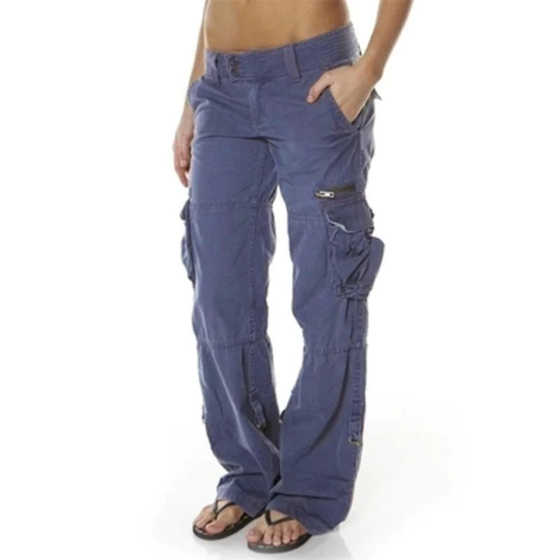 Paloma - Stylish women's cargo trousers with functional pockets