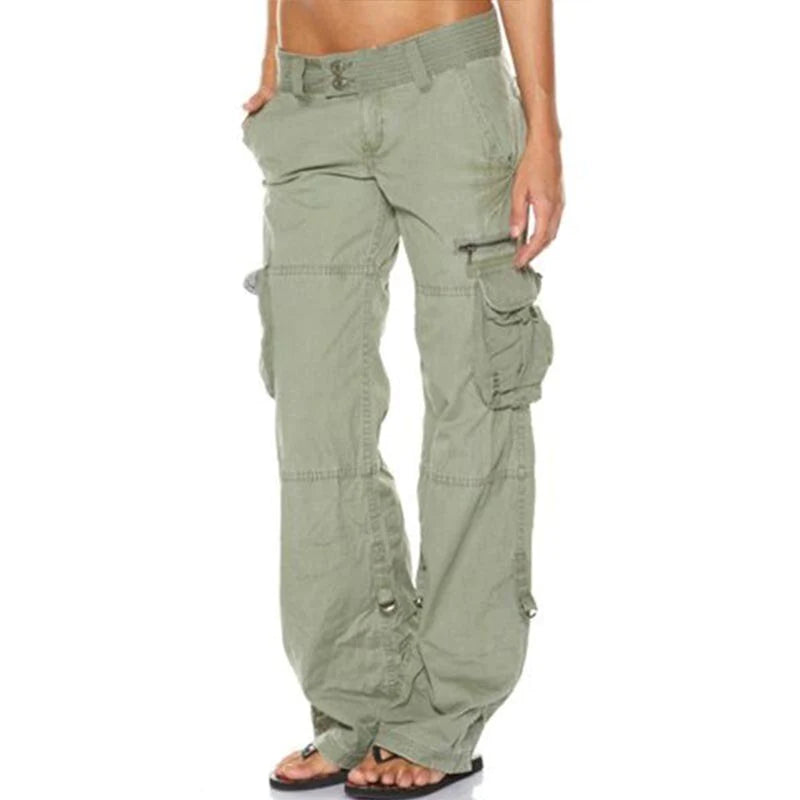 Paloma - Stylish women's cargo trousers with functional pockets