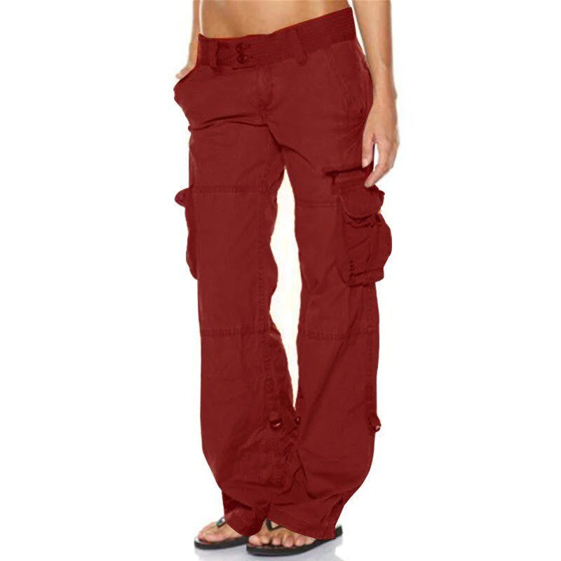 Paloma - Stylish women's cargo trousers with functional pockets