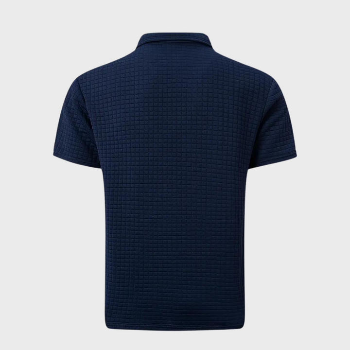Pieter - stylish men's polo with elegant trim