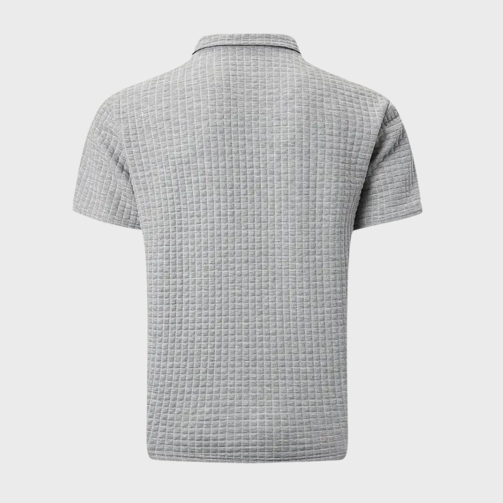 Pieter - stylish men's polo with elegant trim