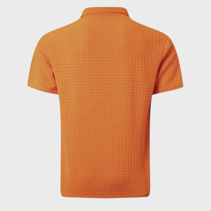 Pieter - stylish men's polo with elegant trim