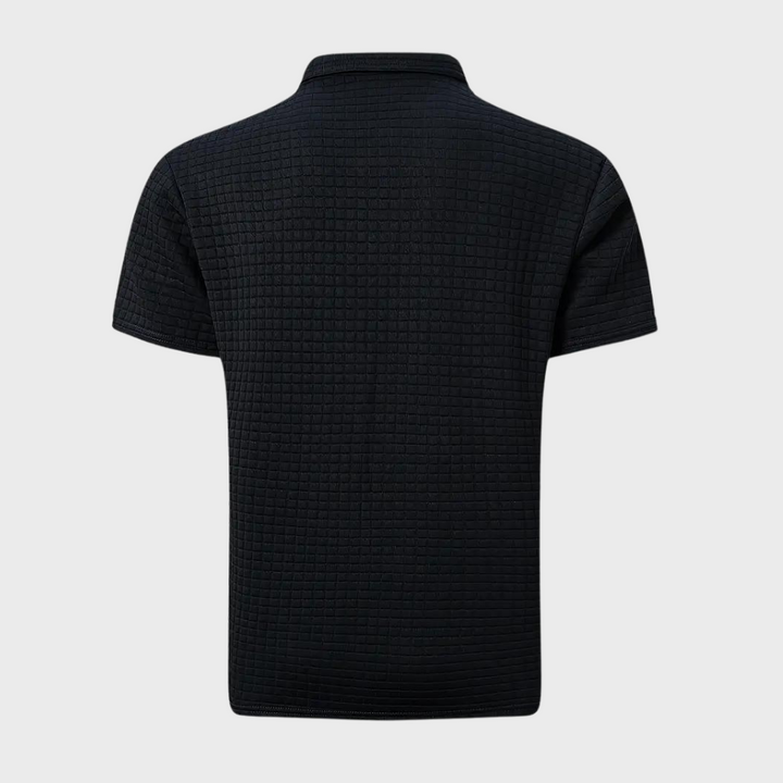 Pieter - stylish men's polo with elegant trim