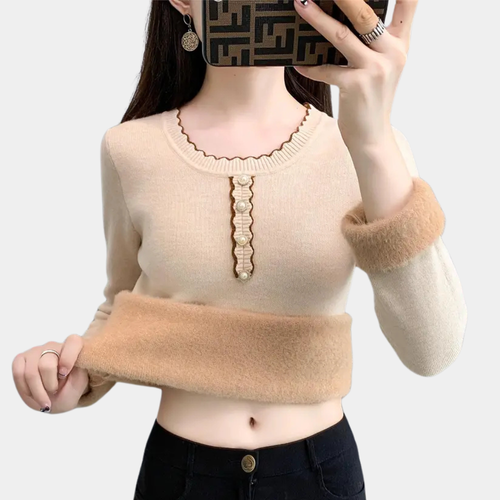 Elegant and classic women's jumper - Arabesque Style