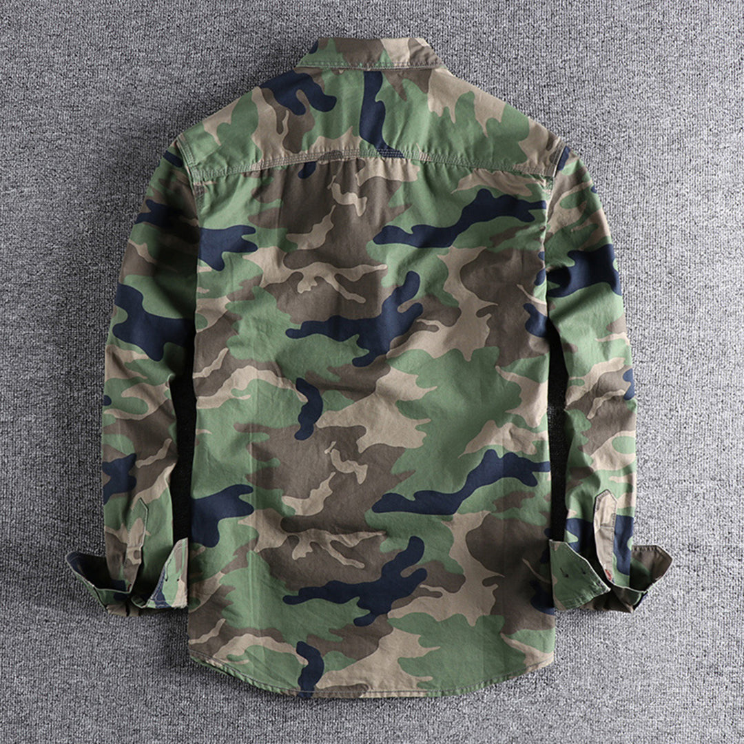Stylish men's shirts in camouflage - AUBERT