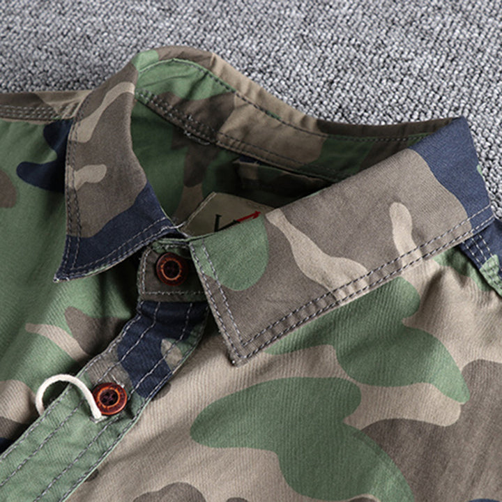 Stylish men's shirts in camouflage - AUBERT