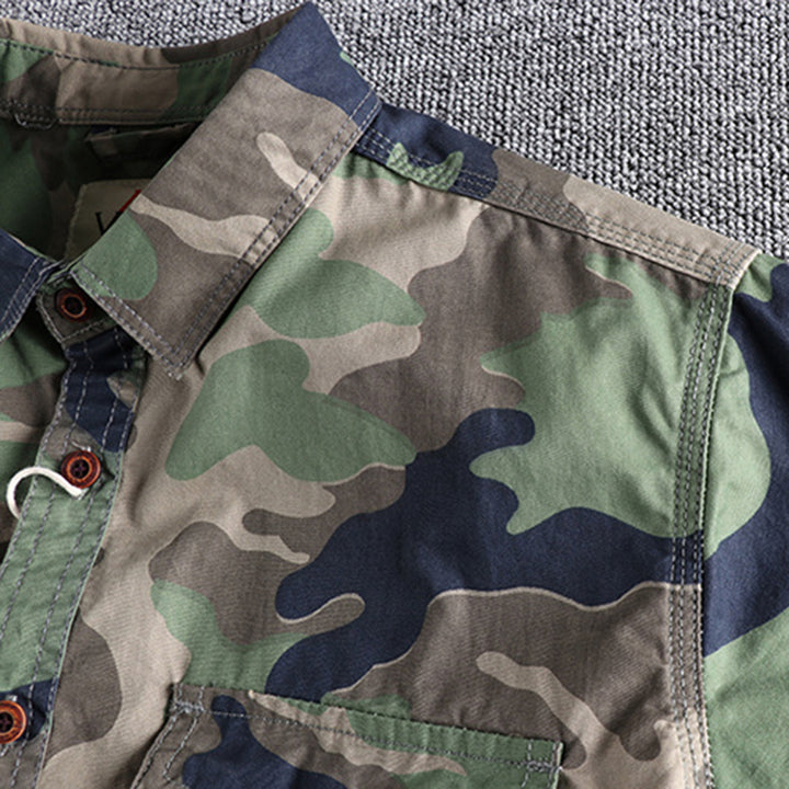 Stylish men's shirts in camouflage - AUBERT