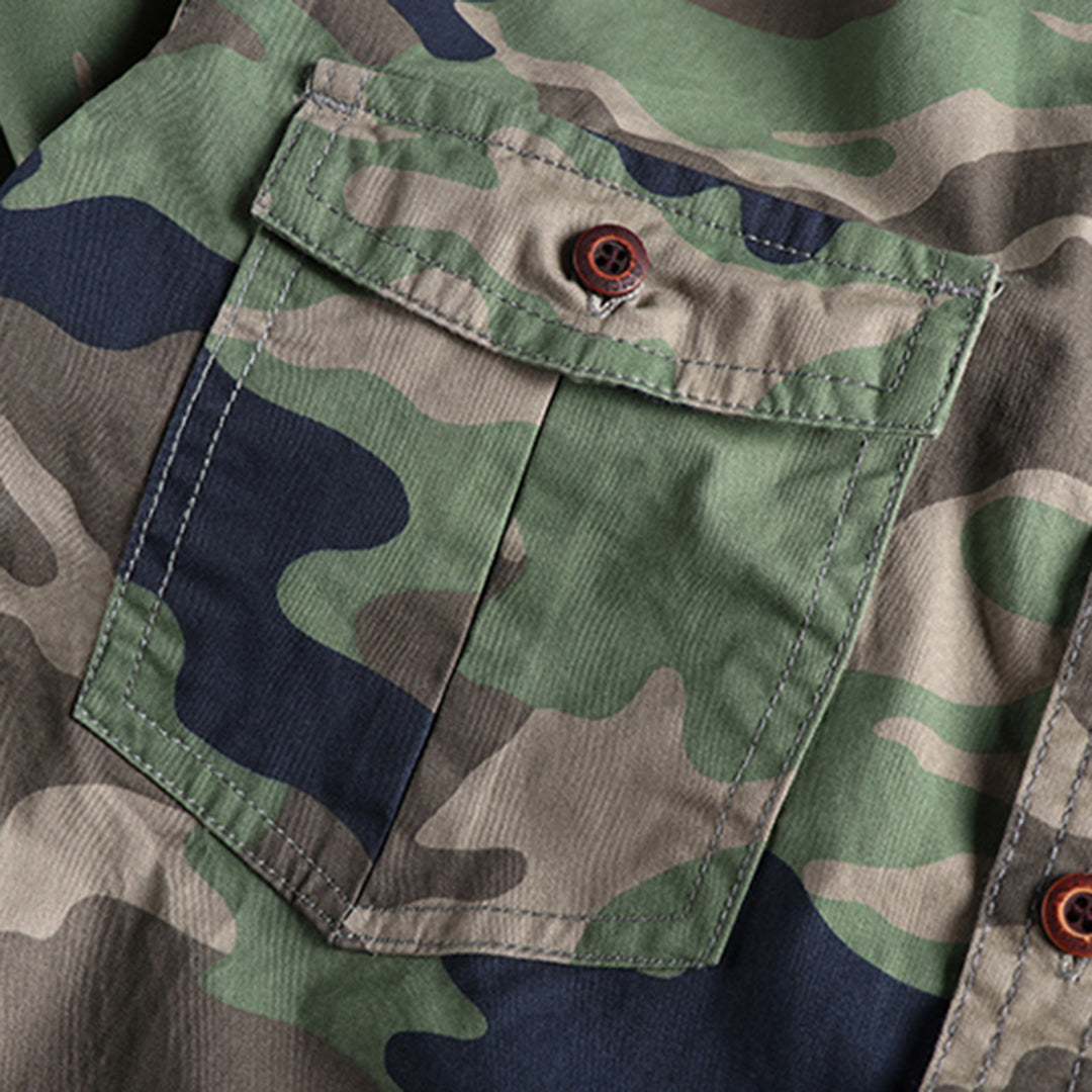Stylish men's shirts in camouflage - AUBERT