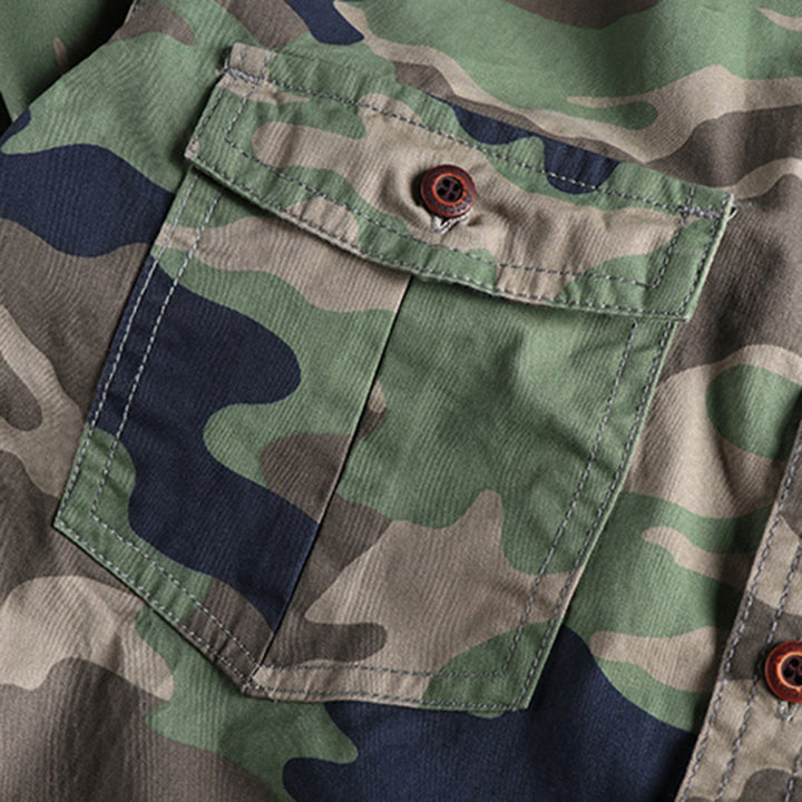 Stylish men's shirts in camouflage - AUBERT