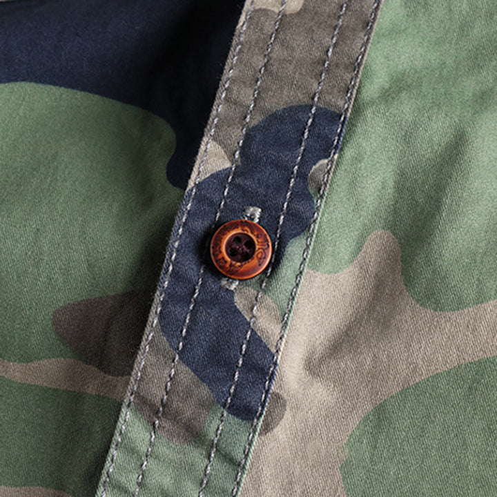 Stylish men's shirts in camouflage - AUBERT
