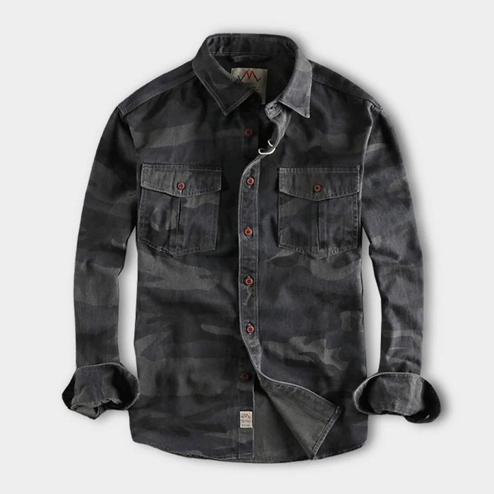 Stylish men's shirts in camouflage - AUBERT