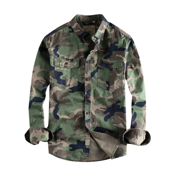 Stylish men's shirts in camouflage - AUBERT