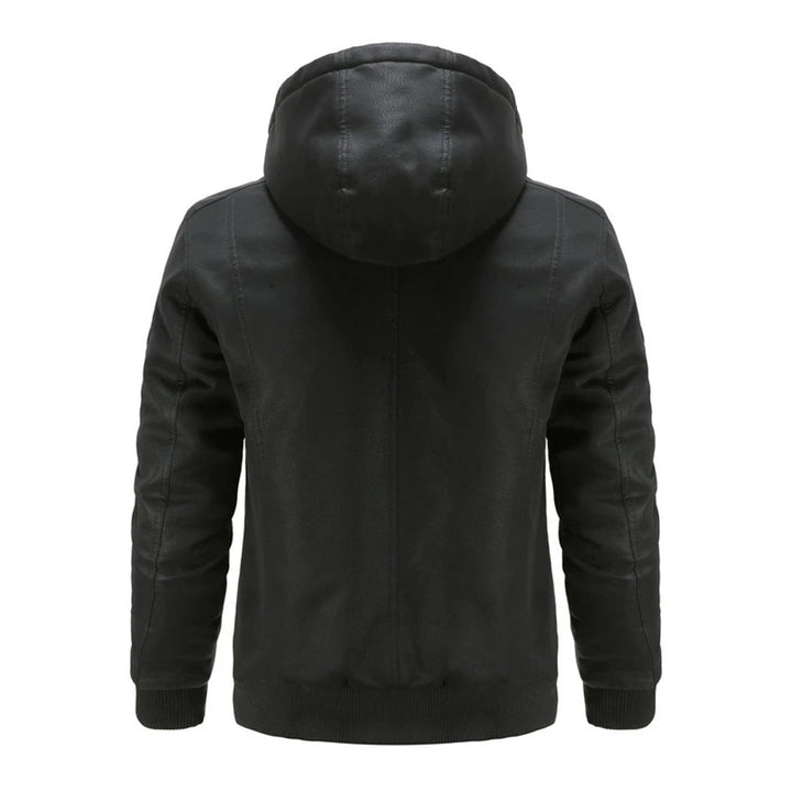 Elegant leather jacket by Christian