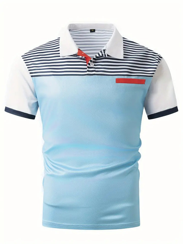 Men's stylish polo shirt - Puck Collection