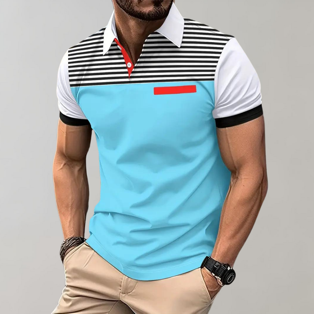 Men's stylish polo shirt - Puck Collection