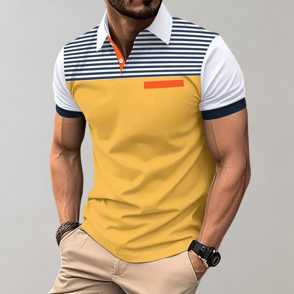 Men's stylish polo shirt - Puck Collection