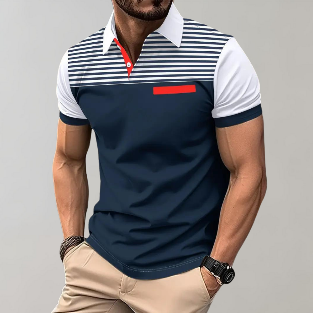 Men's stylish polo shirt - Puck Collection