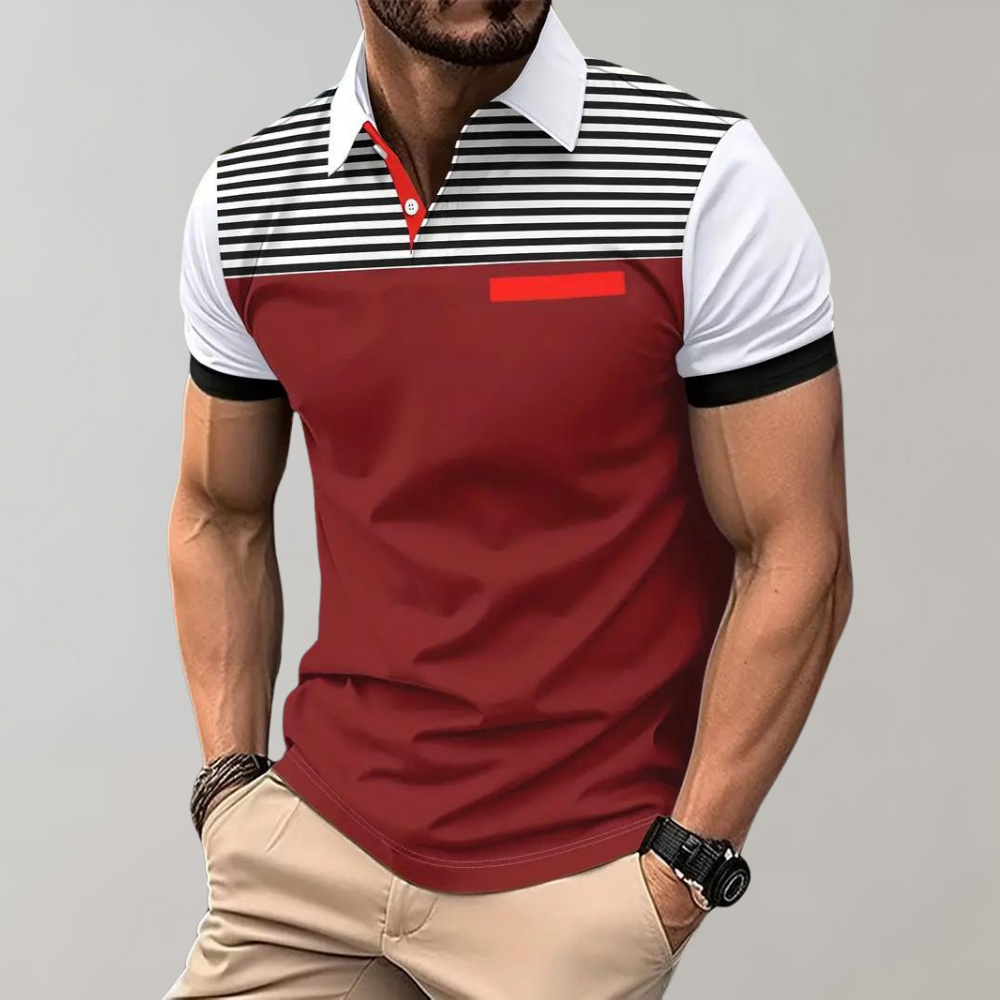 Men's stylish polo shirt - Puck Collection
