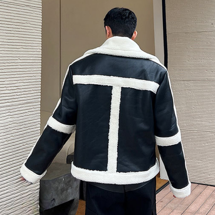 Elegant motorbike jacket for men who appreciate a fashionable and stylish look