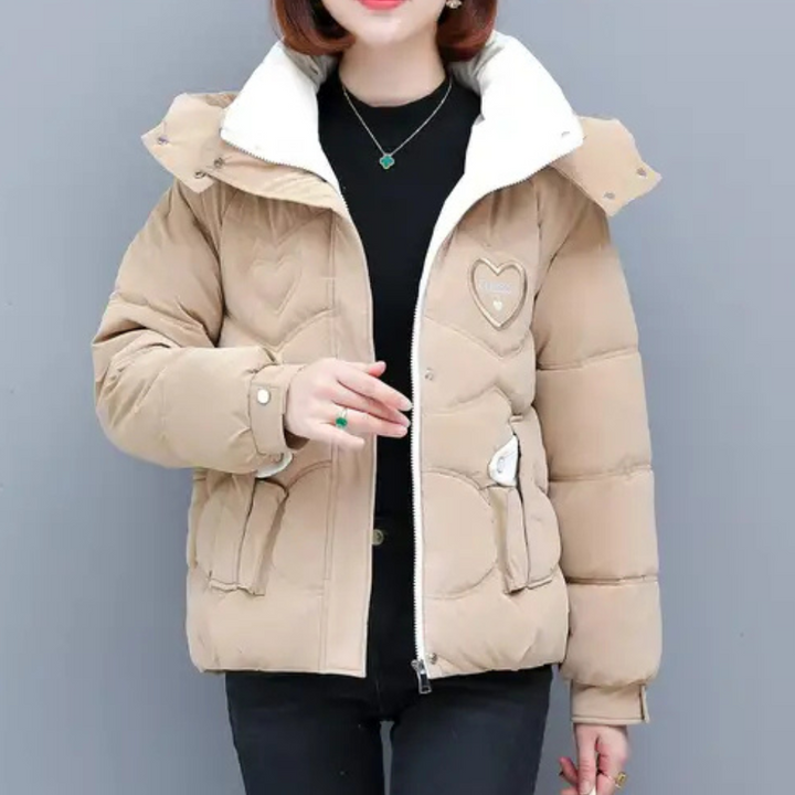 Stylish and elegant winter coat for women - trendy BONNIE model