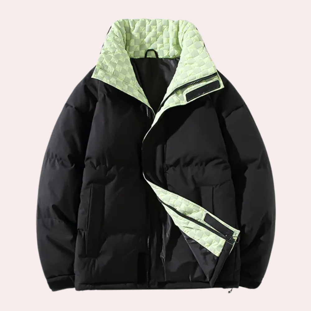 A stylish winter coat for the elegant and fashionable man